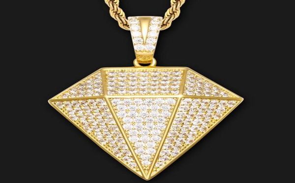 bling big zircon stereoscopic triangle shape pendant necklace men iced out chain geometric hip hop jewelry chains8550340, Silver
bling big zircon stereoscopic triangle shape pendant necklace men iced out chain geometric hip hop jewelry chains8550340, Silver