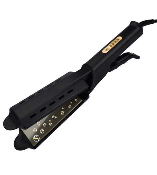 professional hair straightener fourgear ceramic tourmaline ionic flat iron hair straightener for women tourmaline plancha de pe c3511934, Black
professional hair straightener fourgear ceramic tourmaline ionic flat iron hair straightener for women tourmaline plancha de pe c3511934, Black