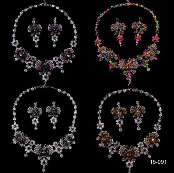 butterfly shining luxury rhinestones necklace earrings sets bridal jewelry for wedding party gowns8225030, White
butterfly shining luxury rhinestones necklace earrings sets bridal jewelry for wedding party gowns8225030, White