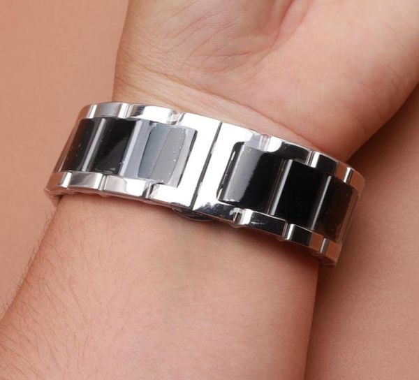 18mm 20mm 21mm 22mm 23 24mm watchband strap bracelet with butterfly buckle silver and black color polished stainless steel metal w5569153, Black;brown
18mm 20mm 21mm 22mm 23 24mm watchband strap bracelet with butterfly buckle silver and black color polished stainless steel metal w5569153, Black;brown