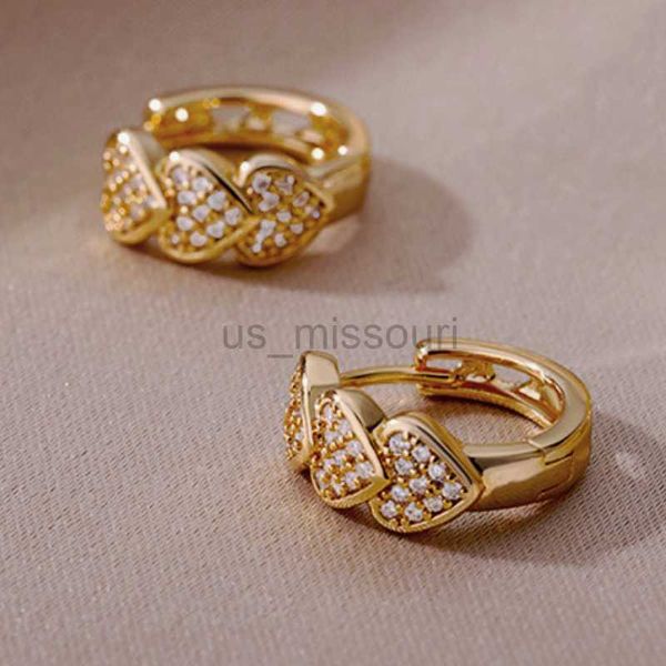 stud caoshi trendy lady heart design hoop earrings for wedding shiny zirconia jewelry fashion female engagement party accessories j230529, Golden;silver
stud caoshi trendy lady heart design hoop earrings for wedding shiny zirconia jewelry fashion female engagement party accessories j230529, Golden;silver