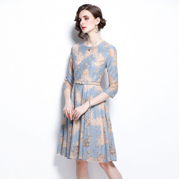 2023 summer european fashion women's floral lace dress - 3/4 sleeve, crew neck, a-line, mid-calf, polyester material, as the picture, s, Black;gray
2023 summer european fashion women's floral lace dress - 3/4 sleeve, crew neck, a-line, mid-calf, polyester material, as the picture, s, Black;gray