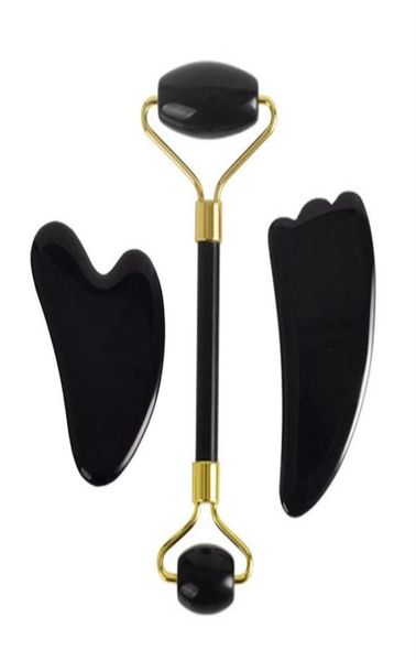natural black obsidian massage roller double head jade stone facial massage roller guasha set tool skin care real jade roller ygug5564169
natural black obsidian massage roller double head jade stone facial massage roller guasha set tool skin care real jade roller ygug5564169