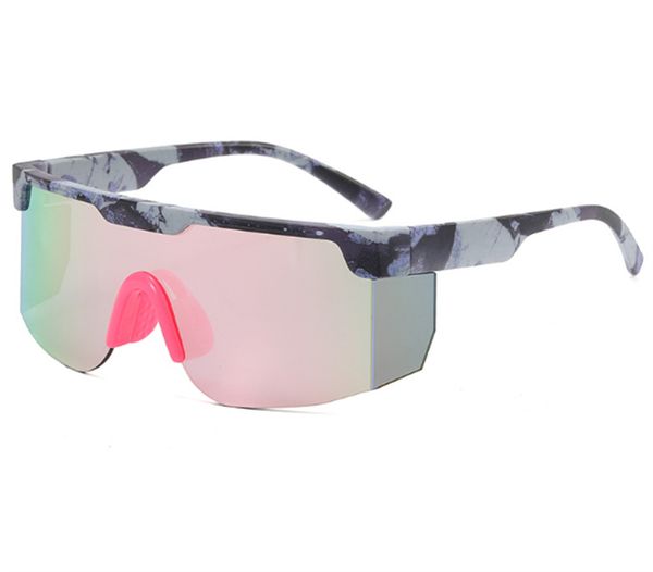 men's and women's fashionable sports sunglasses, outdoor circular cycling sunglasses, White;black
men's and women's fashionable sports sunglasses, outdoor circular cycling sunglasses, White;black