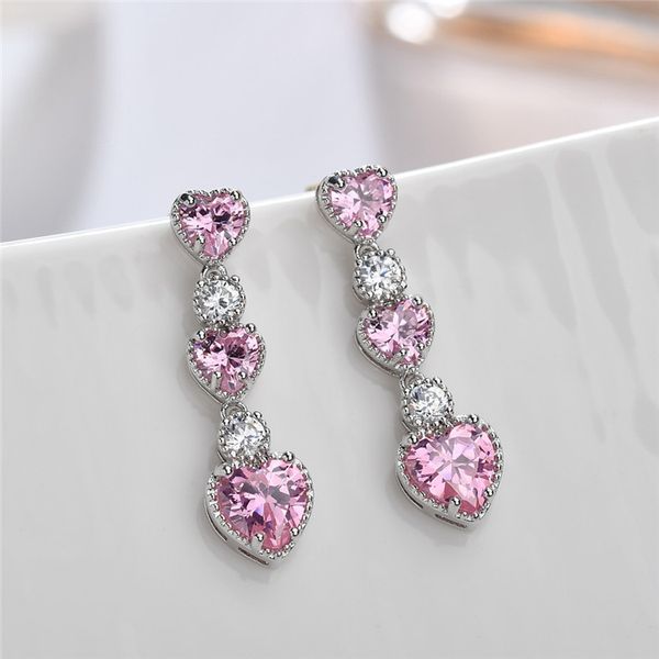 earrings accessories wedding dress bride bridesmaid ornaments party dress jewelry inlaid aaa rhinestone pink yellow red shiny love design la, White
earrings accessories wedding dress bride bridesmaid ornaments party dress jewelry inlaid aaa rhinestone pink yellow red shiny love design la, White