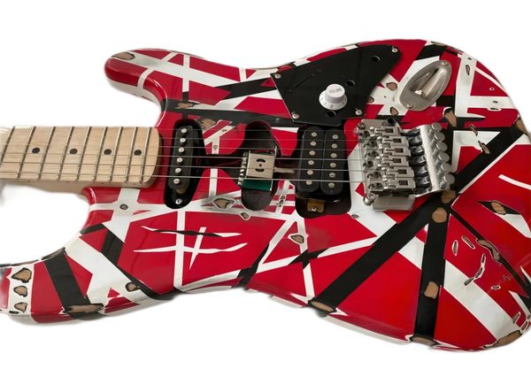 promotion heavy relic white stripe red 5150 st electric guitar eddie edward van halen franken stein china guitars black alder
promotion heavy relic white stripe red 5150 st electric guitar eddie edward van halen franken stein china guitars black alder