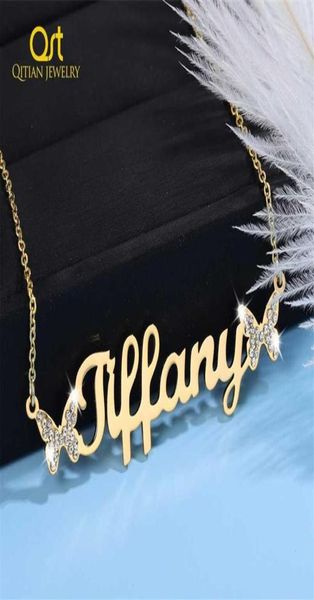 personalized butterfly necklaces custom name bling iced out pendant gold stainless steel chain crystal name necklace for women 2117379550, Silver
personalized butterfly necklaces custom name bling iced out pendant gold stainless steel chain crystal name necklace for women 2117379550, Silver