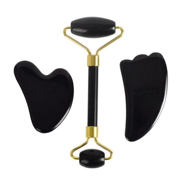 natural black obsidian massage roller double head jade stone facial massage roller guasha set tool skin care real jade roller ygug5167676
natural black obsidian massage roller double head jade stone facial massage roller guasha set tool skin care real jade roller ygug5167676