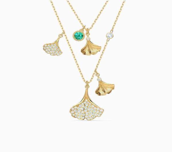 element fashion jewelry ginkgo swa new necklace stunning ginko layered leaf decorative crystal female romantic gift y7085343886551092, Silver
element fashion jewelry ginkgo swa new necklace stunning ginko layered leaf decorative crystal female romantic gift y7085343886551092, Silver