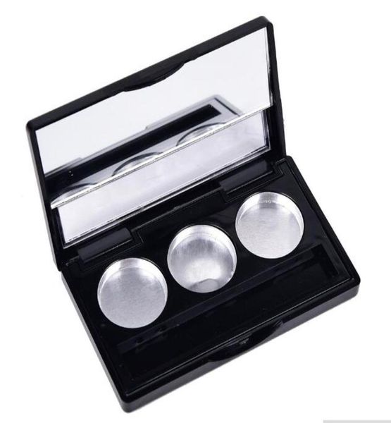 diy black 3 round eye shadow lipstick cosmetic empty makeup box grid packing case palette5850607
diy black 3 round eye shadow lipstick cosmetic empty makeup box grid packing case palette5850607