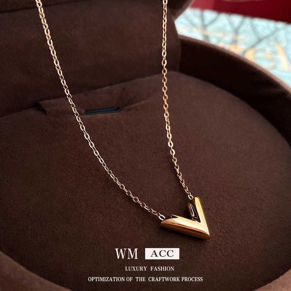 steel letter v necklace fashion versatile simple collar chain 2023 new jewelry, Silver
steel letter v necklace fashion versatile simple collar chain 2023 new jewelry, Silver