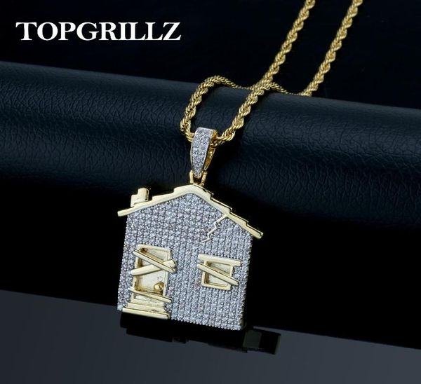 trap house pendant necklace men iced out cubic zirconia chains copper material hip hoppunk gold silver color charms jewelry7508497
trap house pendant necklace men iced out cubic zirconia chains copper material hip hoppunk gold silver color charms jewelry7508497