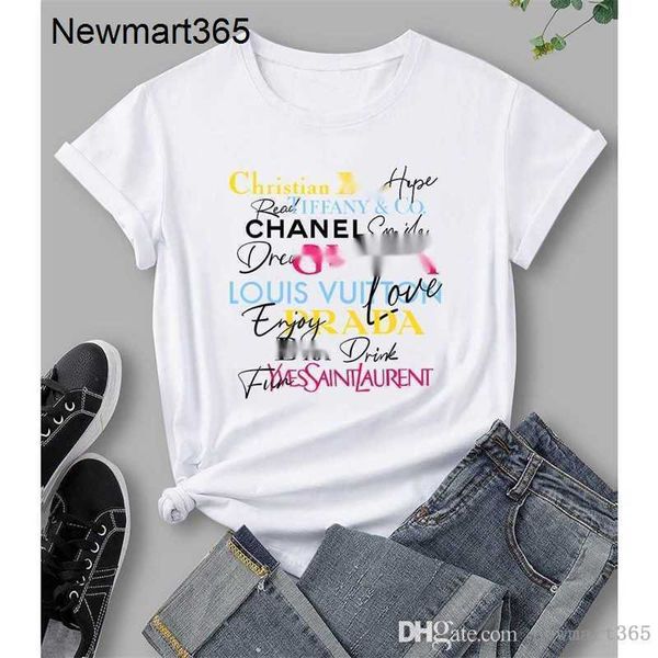 designer plus size 3xl womens t-shirt multicolor letter printed round neck cotton short sleeve tee, White
designer plus size 3xl womens t-shirt multicolor letter printed round neck cotton short sleeve tee, White