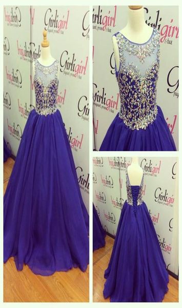 2021 girls pageant dresses royal blue size with lace up and jewel neck real pictures beading chiffon little girls prom gowns custo2948794, White;red
2021 girls pageant dresses royal blue size with lace up and jewel neck real pictures beading chiffon little girls prom gowns custo2948794, White;red