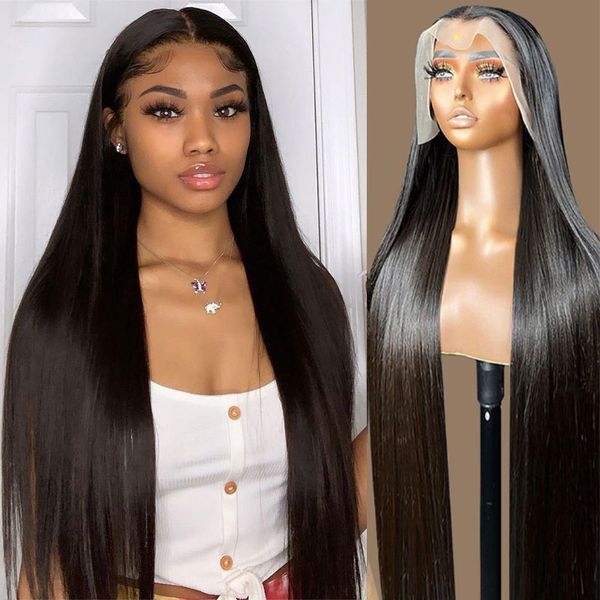 13x4 lace frontal wig pre plucked hd transparent lace front wigs 30 40 inch brazilian bone straight lace front human hair wigs, Black;brown
13x4 lace frontal wig pre plucked hd transparent lace front wigs 30 40 inch brazilian bone straight lace front human hair wigs, Black;brown