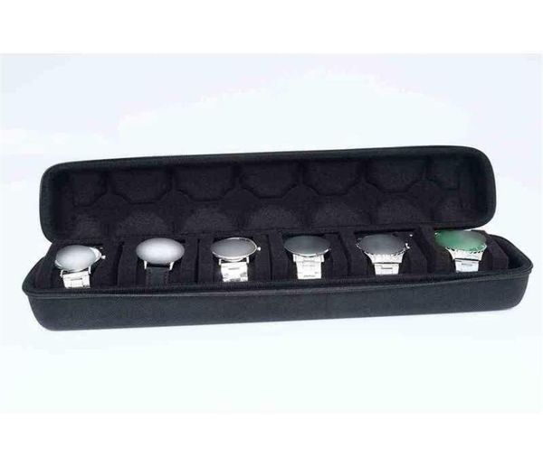 6 slot watch travel case eva watch holder with handle jewelry storage black h220512224t4138961, Black;blue
6 slot watch travel case eva watch holder with handle jewelry storage black h220512224t4138961, Black;blue