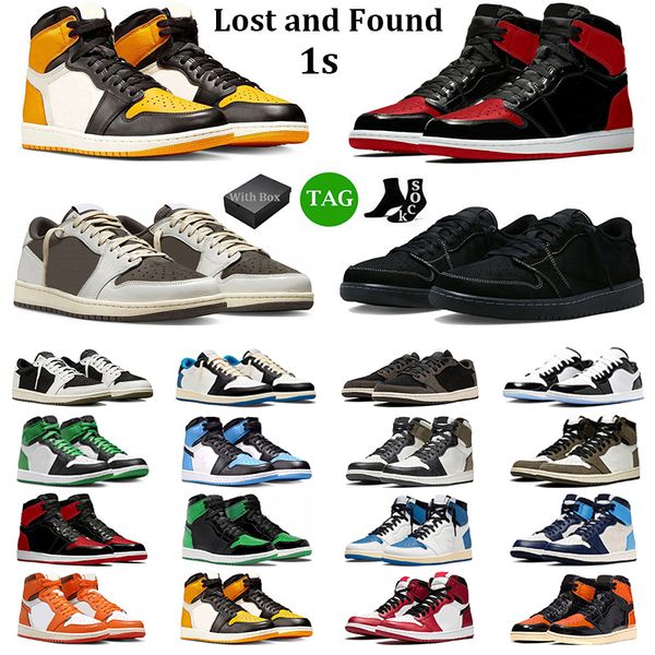 with box 1 basketball shoes men women 1s low black phantom reverse mocha olive lost found black white unc toe lucky green mens trainer sport
with box 1 basketball shoes men women 1s low black phantom reverse mocha olive lost found black white unc toe lucky green mens trainer sport