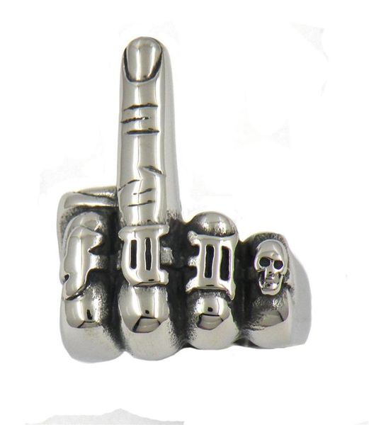 stainless steel mens or womens punk vintage biker jewelry dig at middle finger fist contemptuous ring signet ring gift 12w29296k263222917, Silver
stainless steel mens or womens punk vintage biker jewelry dig at middle finger fist contemptuous ring signet ring gift 12w29296k263222917, Silver