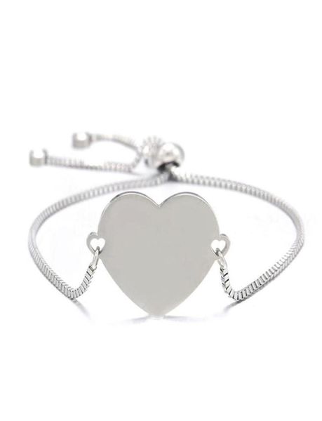 women bracelet blank heart charm bangle 304 stainless steel adjustable box chain bracelets female jewelry whole 10pcs297h7440128, Golden;silver
women bracelet blank heart charm bangle 304 stainless steel adjustable box chain bracelets female jewelry whole 10pcs297h7440128, Golden;silver