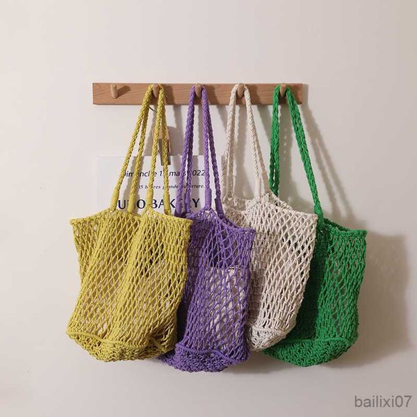other bags fashion fishing net women shoulder bag woven mesh tote rope het handbags travel beach bags for women 2023 shopper, Black;red
other bags fashion fishing net women shoulder bag woven mesh tote rope het handbags travel beach bags for women 2023 shopper, Black;red