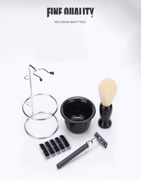 shaving care set brush stainless steel stand soap bowl professional beard moustache tool father or mens gift razor blades2050954
shaving care set brush stainless steel stand soap bowl professional beard moustache tool father or mens gift razor blades2050954