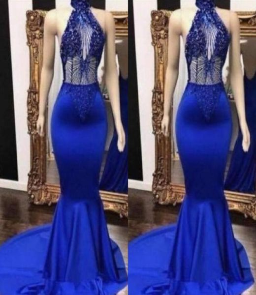 royal blue halter prom dresses see through beads sequins satin mermaid evening gowns appliques backless cocktail party dress6459203, Black
royal blue halter prom dresses see through beads sequins satin mermaid evening gowns appliques backless cocktail party dress6459203, Black