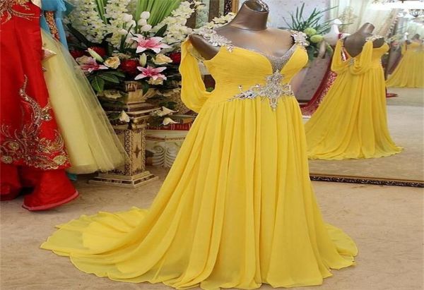 yellow prom dresses v neck crystals beading pleats chiffon bridesmaid dresses special design evening dresses lo6807789, Black
yellow prom dresses v neck crystals beading pleats chiffon bridesmaid dresses special design evening dresses lo6807789, Black