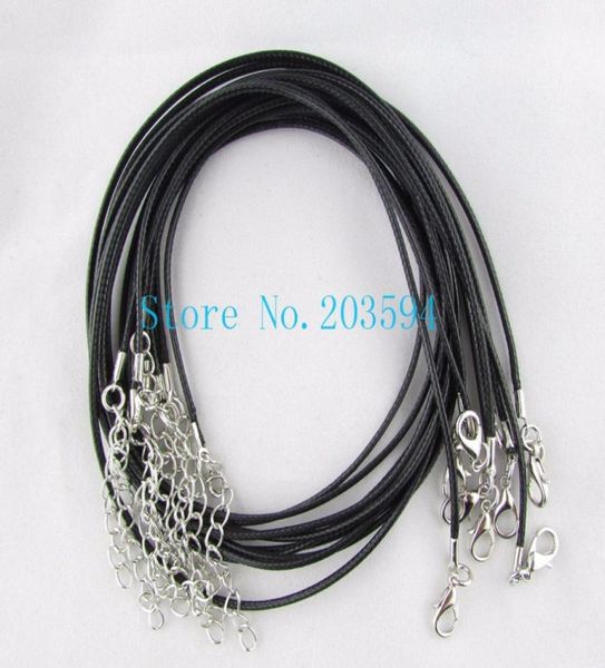 whole 100pcslot waxen cord necklace 45cm string necklace with lobster clasp 2mm diy material making3226354, White;red
whole 100pcslot waxen cord necklace 45cm string necklace with lobster clasp 2mm diy material making3226354, White;red