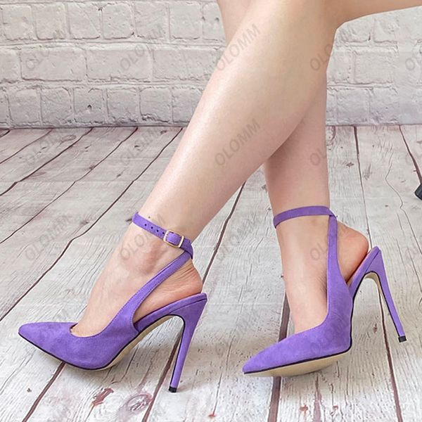 olomm new women summer pumps ankle strap stiletto high heels pointed toe purple red blue party shoes ladies plus us size 5-15, Black
olomm new women summer pumps ankle strap stiletto high heels pointed toe purple red blue party shoes ladies plus us size 5-15, Black