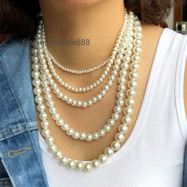 vintage jewelry stacked baroque pearl bead choker necklace long handmade multi layer fresh water pearl necklace for women 2022, Silver
vintage jewelry stacked baroque pearl bead choker necklace long handmade multi layer fresh water pearl necklace for women 2022, Silver