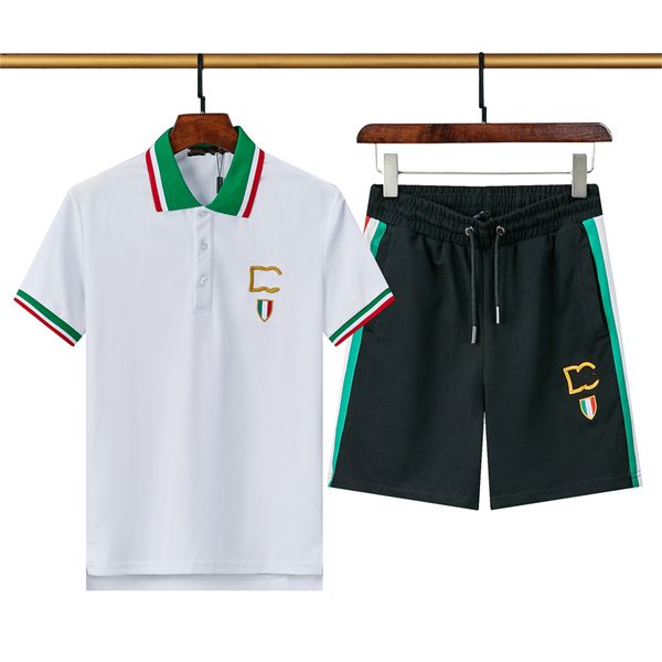 italian men tracksuits dg polo brand design logo needle show short shorts set elastic cotton fashion slim fit suit golf polo casual loose sh, Gray
italian men tracksuits dg polo brand design logo needle show short shorts set elastic cotton fashion slim fit suit golf polo casual loose sh, Gray