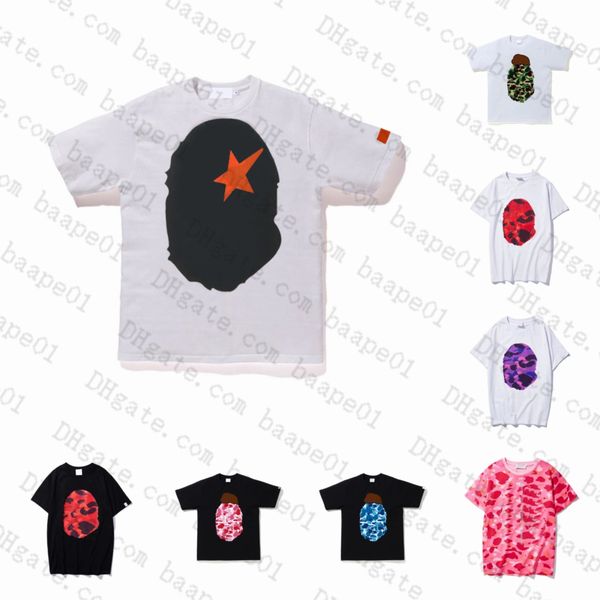 designer mens bapesta t shirt summer streetwear short sleeve men women hip hop tee m-xxl, White;black
designer mens bapesta t shirt summer streetwear short sleeve men women hip hop tee m-xxl, White;black