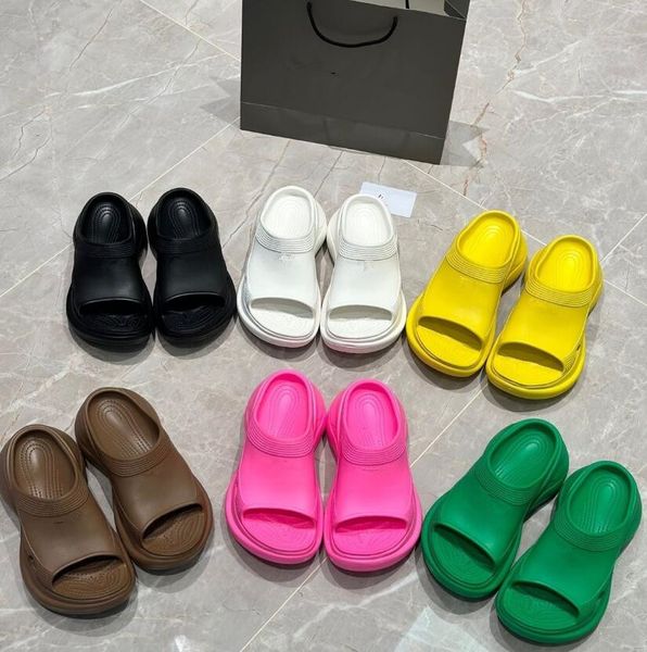 designer shoes women summer thick soled pvc slippers paris letter flip-flops ladies sandals luxury brand female flip-flop beach shoes home o, Black
designer shoes women summer thick soled pvc slippers paris letter flip-flops ladies sandals luxury brand female flip-flop beach shoes home o, Black