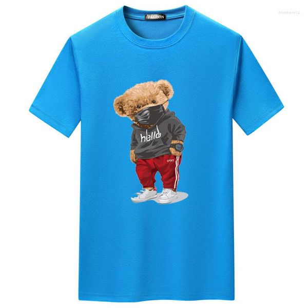 men's t shirts sports mask bear print short-sleeved t-shirt male half-sleeved summer casual oversized men shirt 13nc2, White;black
men's t shirts sports mask bear print short-sleeved t-shirt male half-sleeved summer casual oversized men shirt 13nc2, White;black