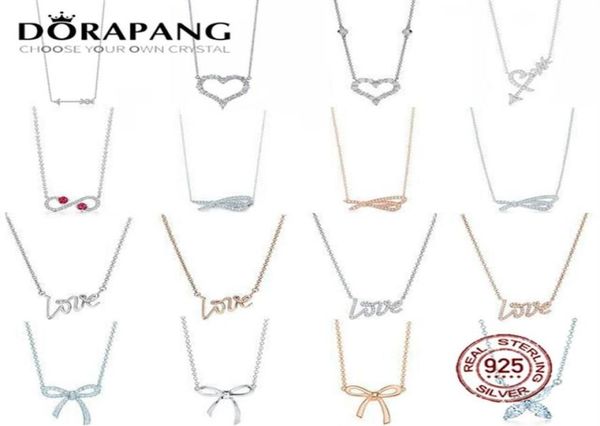 dorapang 100 925 sterling silver necklace pendant heart shaped bow love pendant chain rose gold original genuine women jewelry2888883441
dorapang 100 925 sterling silver necklace pendant heart shaped bow love pendant chain rose gold original genuine women jewelry2888883441