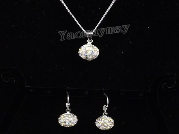 ab clear disco ball pendant earrings and silver tone necklace crystal jewelry set 10 sets whole2316458
ab clear disco ball pendant earrings and silver tone necklace crystal jewelry set 10 sets whole2316458