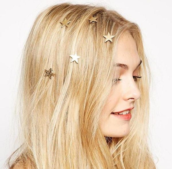 1pcs2016 latest gold stars coil spring clips hairpin hair jewelry for woman girl head accessories wedding7192485, Golden;white
1pcs2016 latest gold stars coil spring clips hairpin hair jewelry for woman girl head accessories wedding7192485, Golden;white