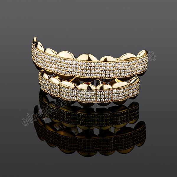 bling micro settings cz teeth grillz set & bottom grills dental set mouth hip hop fashion jewelry rapper jewelry, Black
bling micro settings cz teeth grillz set & bottom grills dental set mouth hip hop fashion jewelry rapper jewelry, Black
