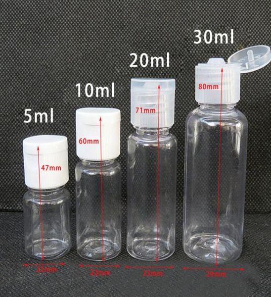 100pcs 5ml 100ml plastic pet clear flip lid lotion bottles cosmetic containers travel liquid refillable vials2903774
100pcs 5ml 100ml plastic pet clear flip lid lotion bottles cosmetic containers travel liquid refillable vials2903774