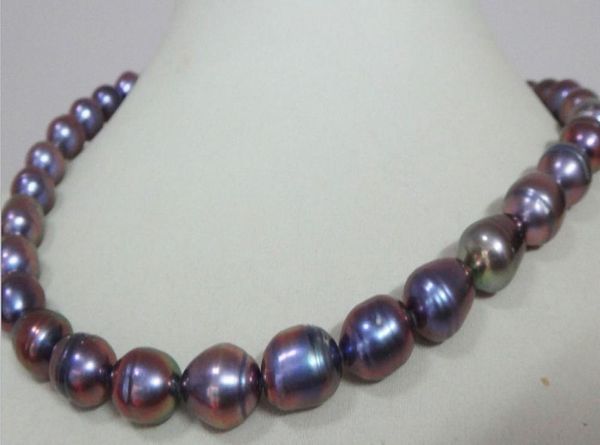 fast fine pearl jewelry 1213 mm natural tahitian black red pearl necklace 18 quot9895425
fast fine pearl jewelry 1213 mm natural tahitian black red pearl necklace 18 quot9895425