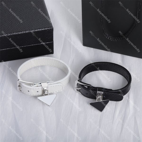 luxury leather triangle buckle bracelets men women personality bangles metal pendant bracelet with box, Golden;silver
luxury leather triangle buckle bracelets men women personality bangles metal pendant bracelet with box, Golden;silver