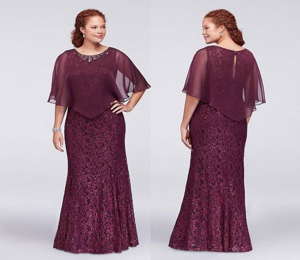 burgundy plus size lace formal dresses with wrap beaded jewel neck mermaid evening gowns floor length prom dress4770623, Black
burgundy plus size lace formal dresses with wrap beaded jewel neck mermaid evening gowns floor length prom dress4770623, Black