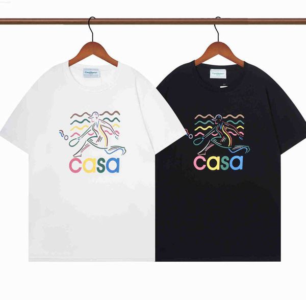 casablanca t shirt men designer t shirts casablanc shirt wear summer round neck sweat absorbing short sleeves outdoor breathable cottons, White;black
casablanca t shirt men designer t shirts casablanc shirt wear summer round neck sweat absorbing short sleeves outdoor breathable cottons, White;black