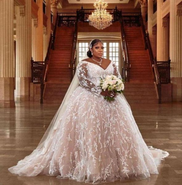 champagne plus size wedding dresses long sleeves bridal gowns v neck beads lace applique beach custom made court train chic a line1135167, White
champagne plus size wedding dresses long sleeves bridal gowns v neck beads lace applique beach custom made court train chic a line1135167, White