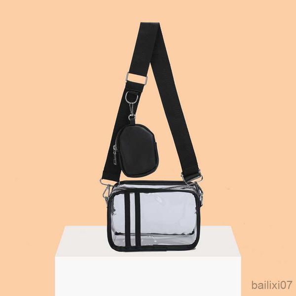 other bags fashion transparent crossbody bag for women summer small clear shoulder bag casual waterproof adjustable strap beach bag, Black;red
other bags fashion transparent crossbody bag for women summer small clear shoulder bag casual waterproof adjustable strap beach bag, Black;red