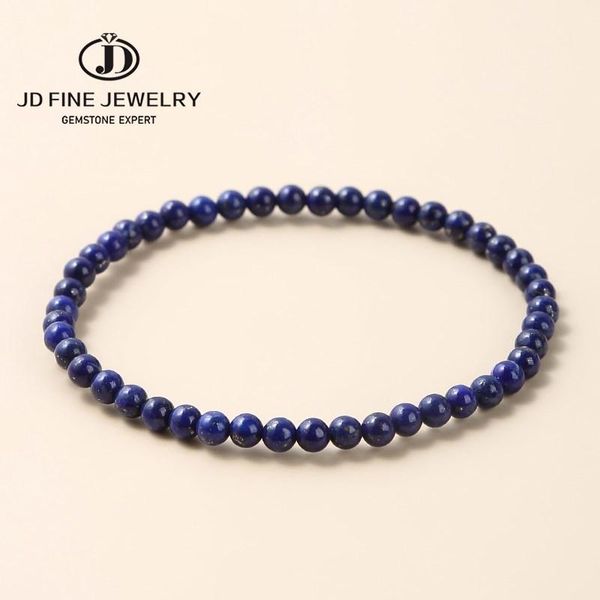 bangle jd 7a quality natural lapis lazuli stone 4mm bead bracelets women fashion couple yoga mini elastic bracelet healing jewelry gift, Black
bangle jd 7a quality natural lapis lazuli stone 4mm bead bracelets women fashion couple yoga mini elastic bracelet healing jewelry gift, Black
