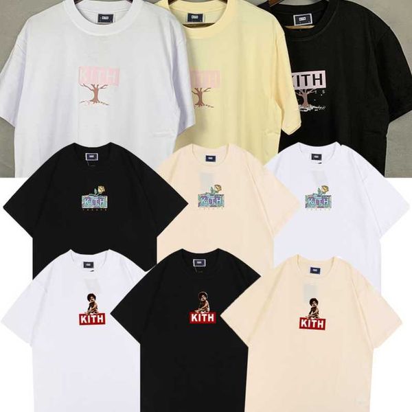 2022 ss high street tide brand men's t-shirts kith street view printed short-sleeved rose omoroccan tile for men and women tee cotton, White;black
2022 ss high street tide brand men's t-shirts kith street view printed short-sleeved rose omoroccan tile for men and women tee cotton, White;black