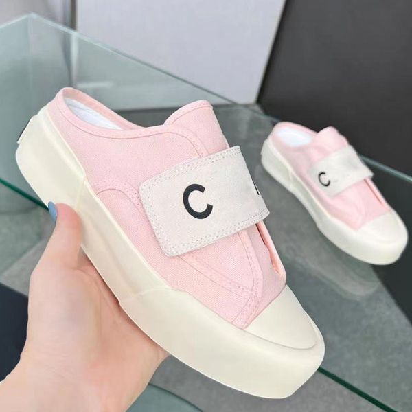 summer womens slip on slippers designer platform heels canvas sandals ladies slides classic pink retro black slip on mules luxurys outdoor c
summer womens slip on slippers designer platform heels canvas sandals ladies slides classic pink retro black slip on mules luxurys outdoor c