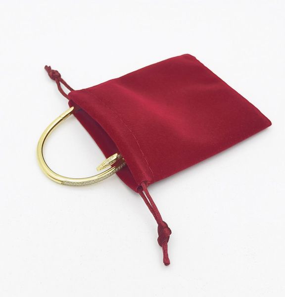 fashion nail bracelets bangle designer bracelet luxury jewelry for women diamond titanium steel 18k gold plated craft man bracelet1565157, Black
fashion nail bracelets bangle designer bracelet luxury jewelry for women diamond titanium steel 18k gold plated craft man bracelet1565157, Black