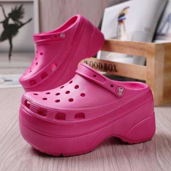 sandals summer women croc clogs platform garden shoe height increasing slippers slip for girl beach shoes fashion lady slides 220526, Black
sandals summer women croc clogs platform garden shoe height increasing slippers slip for girl beach shoes fashion lady slides 220526, Black